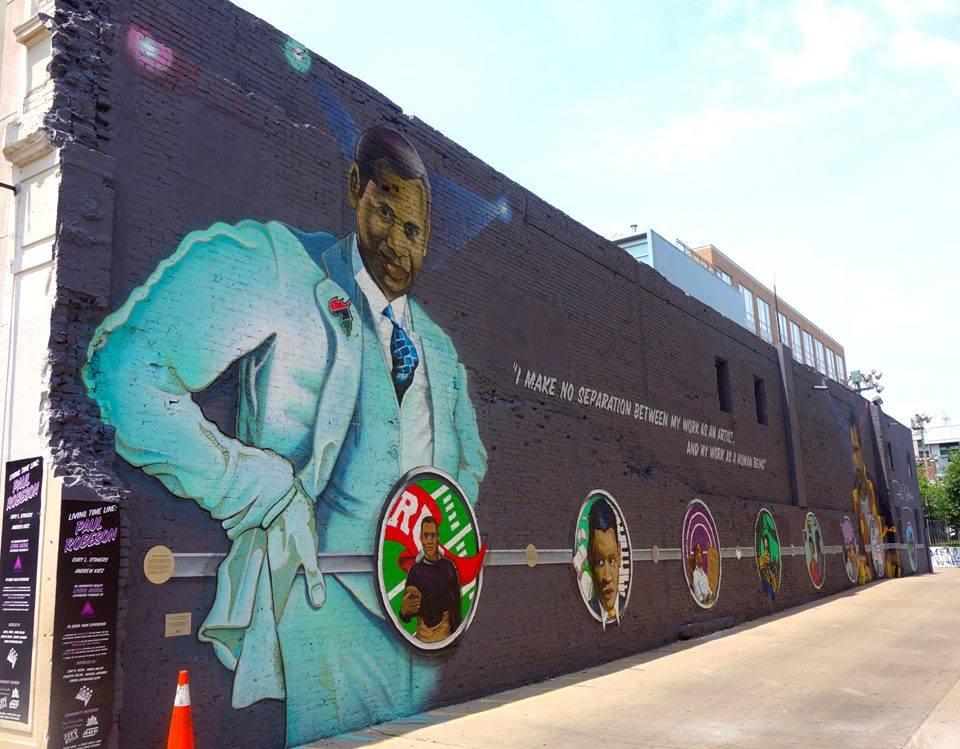 Paul Robeson Mural, 1351 U Street NW
